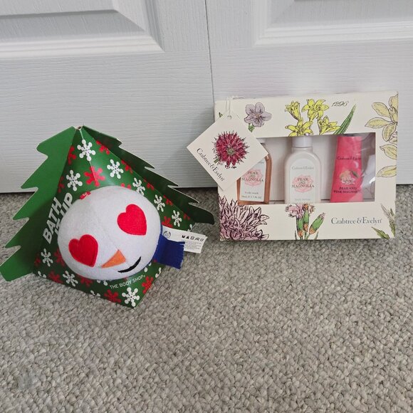 NEW Gift Set Crabtree and Eveyln Lotion Body Bath and Body Shower Gel - Picture 1 of 6